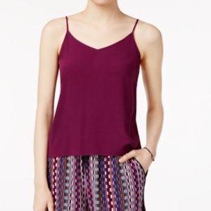 A/X Armani Exchange Purple Camisole Tank Top Small